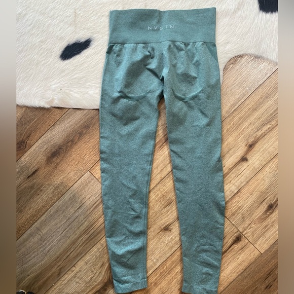 NVGTN Forest Green Contour Seamless Leggings - Picture 6 of 11